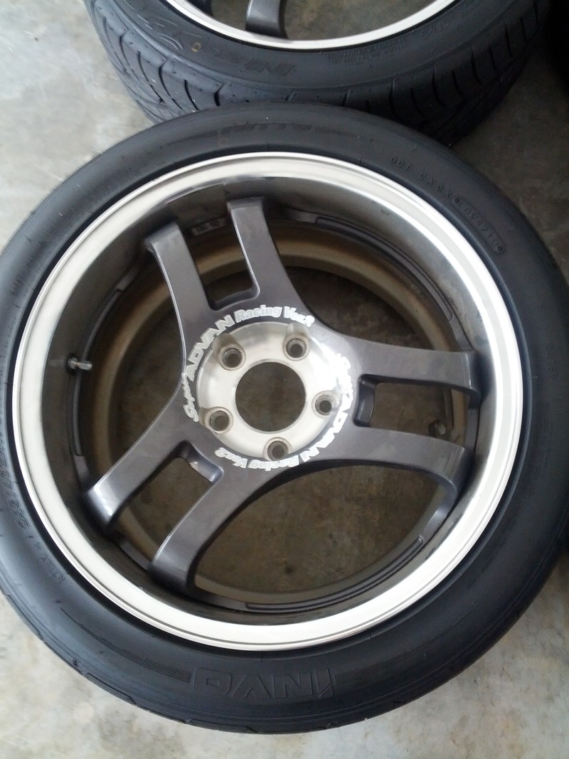 Advan Super Advan Racing V2 17x7.5 +46, 17x9 +45, 5x114.3 by Jeff N ...