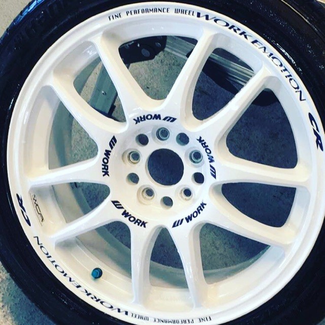 Work Cr Kai 17x8 +35, 5x100 by Daryl L. ›